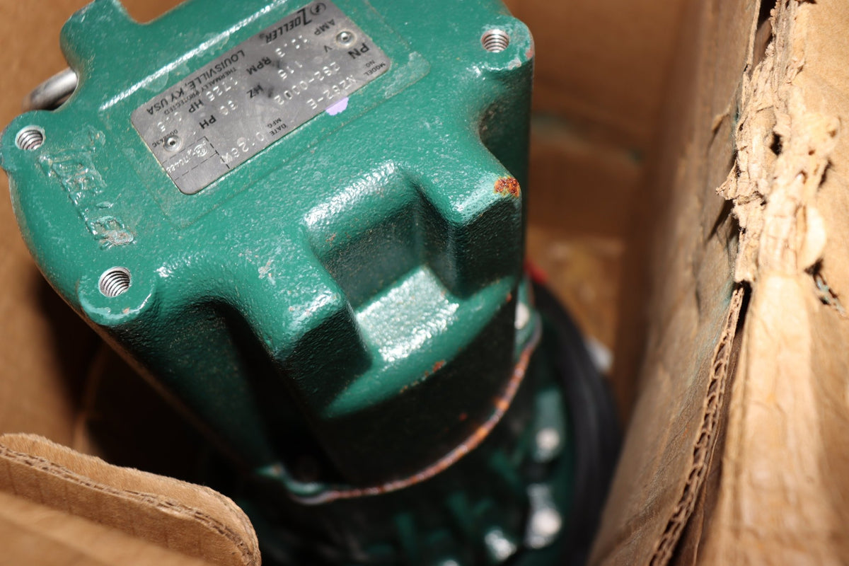 Zoeller 382-0002, N282, Waste-Mate 280, Sewage Pump, 1/2HP, 115V, 1PH, 3 inch - Northside Material Brokers