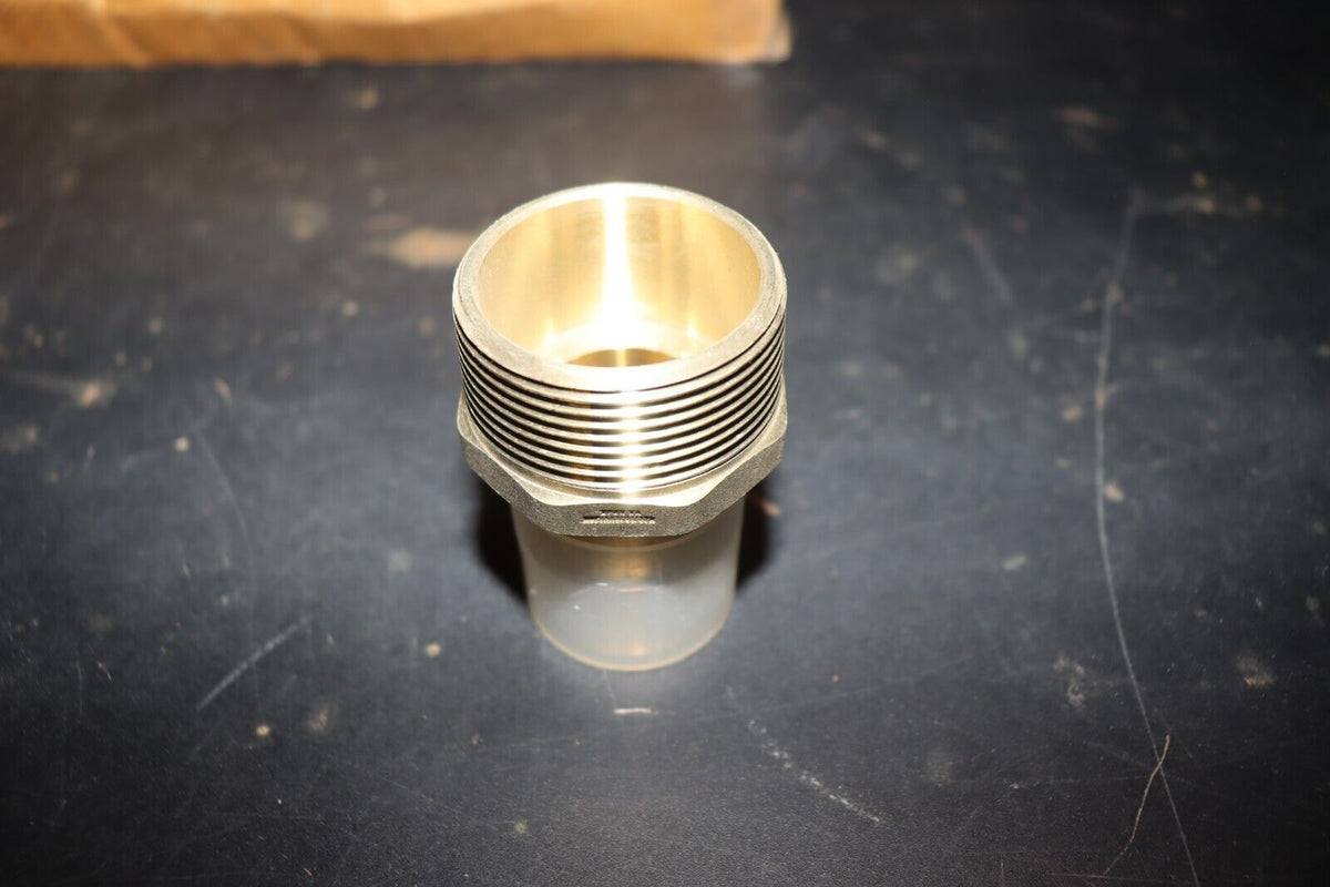 Zurn Elbow, 90 Degrees: Brass, Barbed x Barbed, QQE77GX - Northside Material Brokers