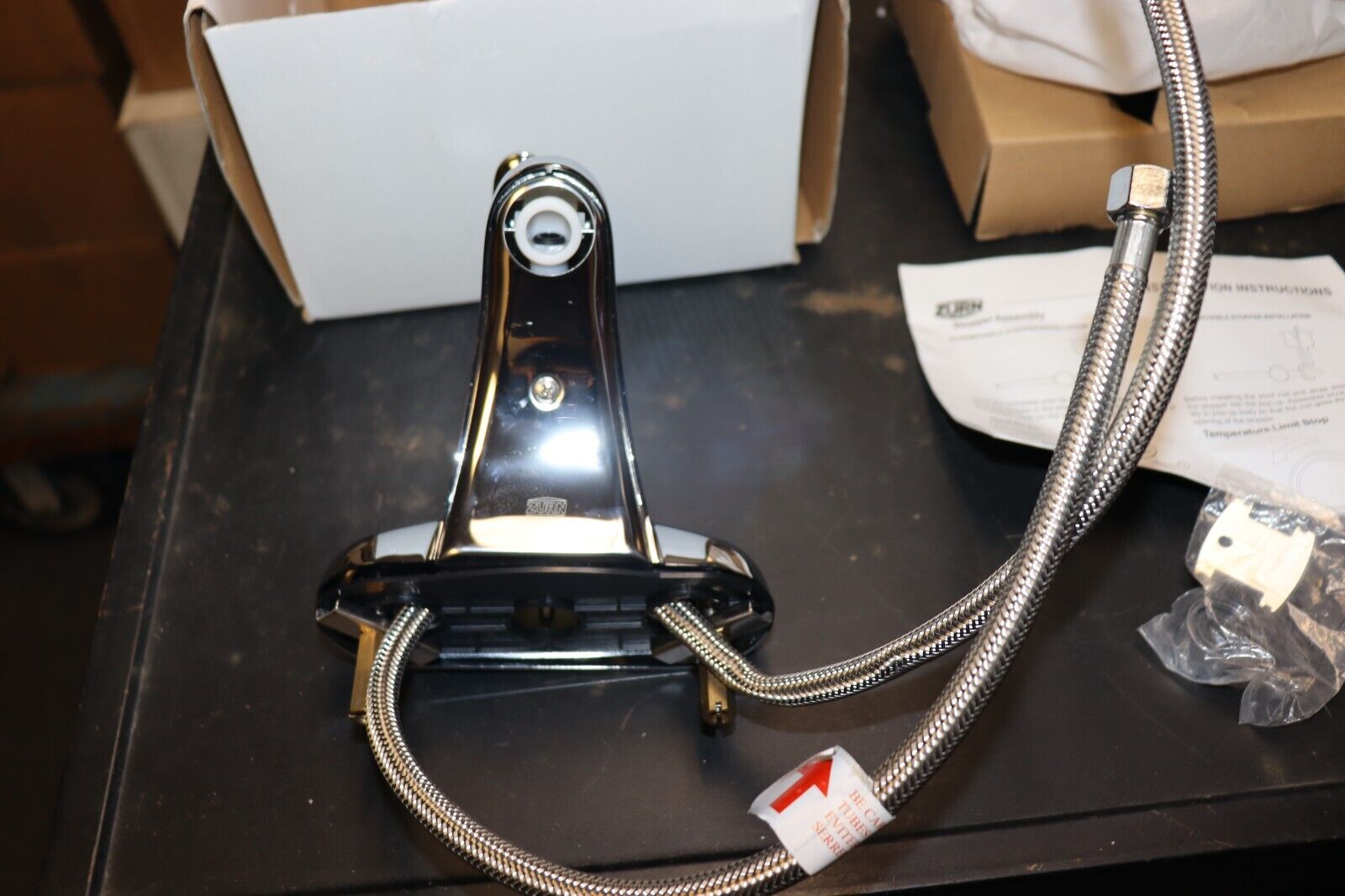 Zurn Z7440-XL-FC Polished Chrome 4" Centerset Faucet NEW - Northside Material Brokers
