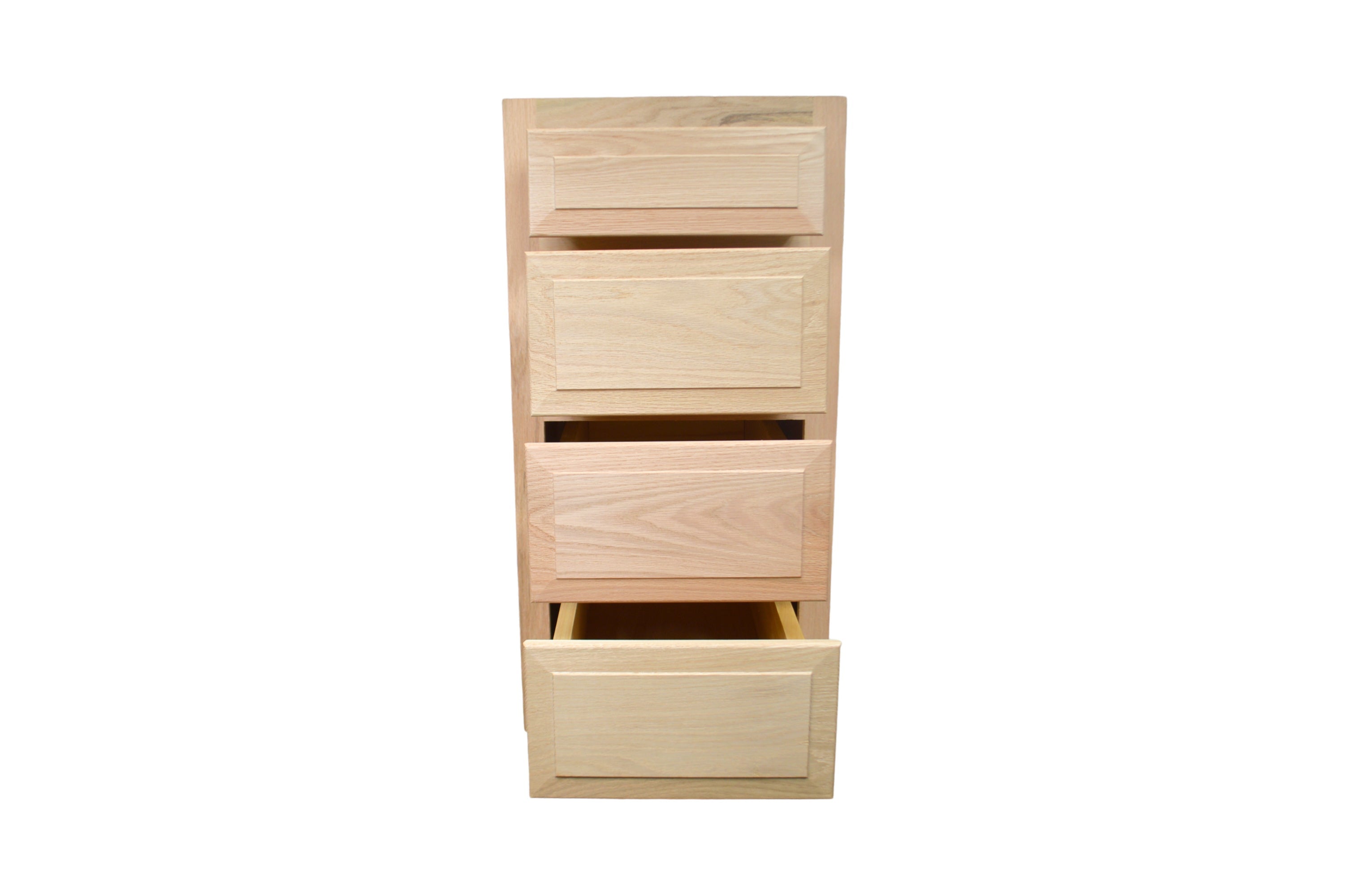 Drawer Base Cabinet in Unfinished Oak