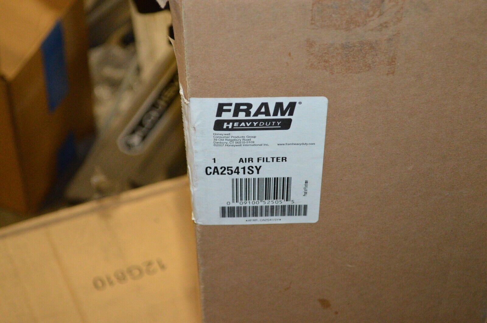 Air Filter Ridgid Round Fram CA2541SY