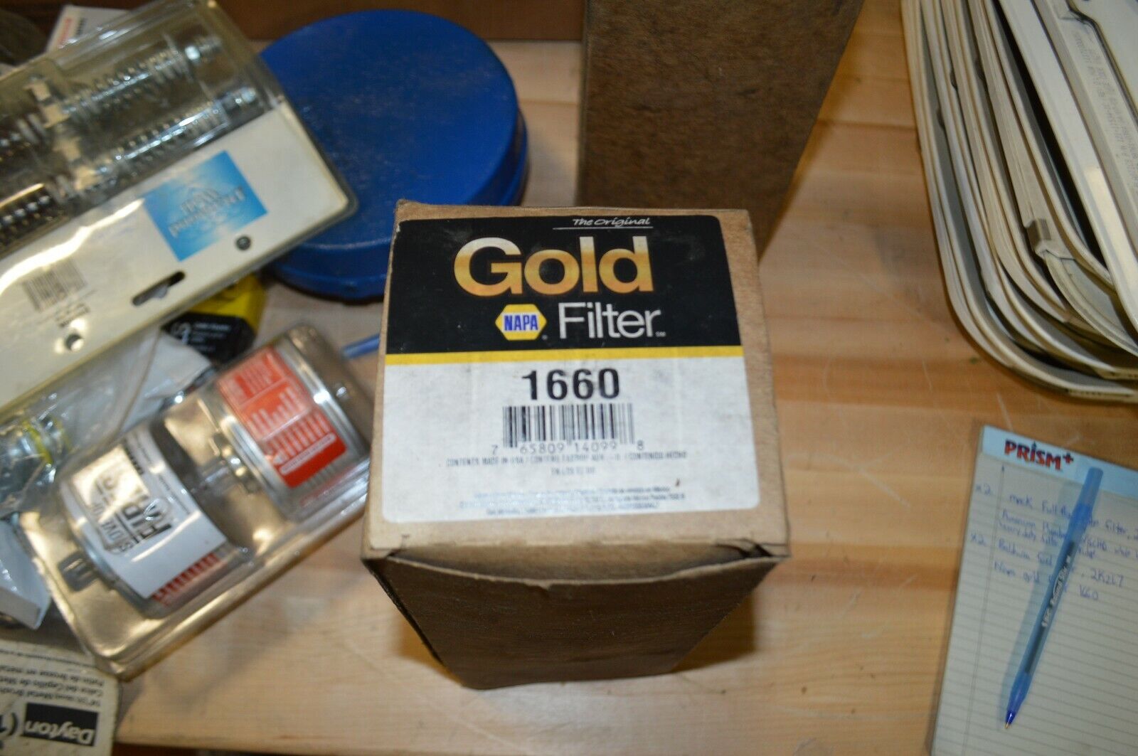 Oil Filter Napa Gold 1660