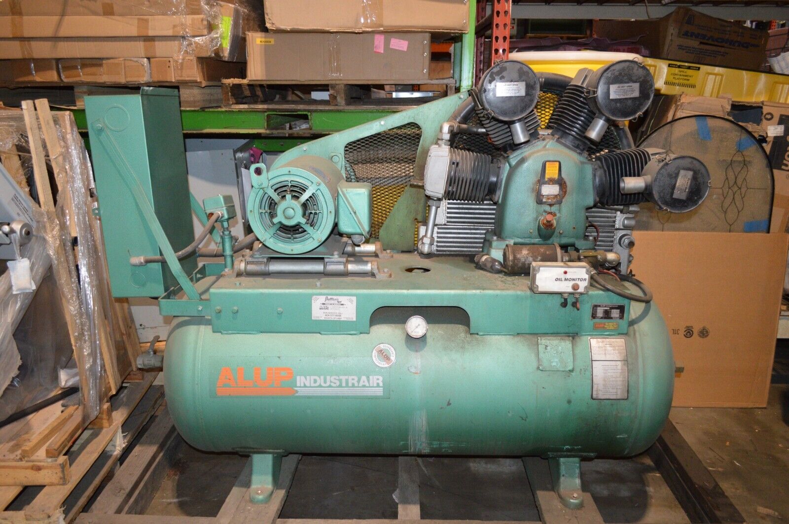 Air Compressor 120 Gallon 175 PSI 3050-74 ALUP INDUSTRAIR