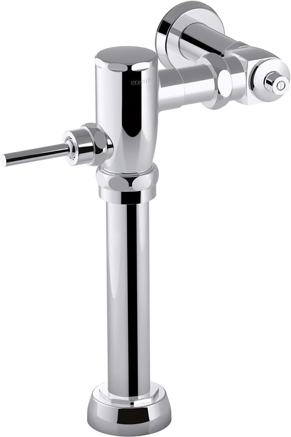 Toilet Flush Valve Manual Kohler K-76321-CP Primme 1.28 GPF Flushometer 1 1/2 Inch