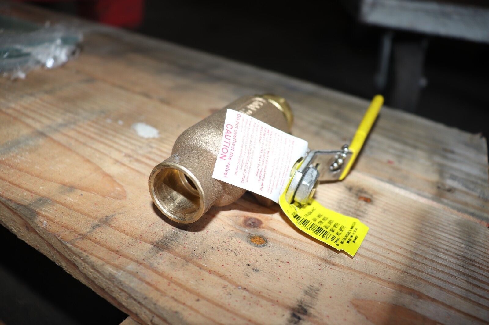 Ball Valve 3/4 Inch APOLLO 70-204-HC SOLDER FULL PORT with DRAIN CAP