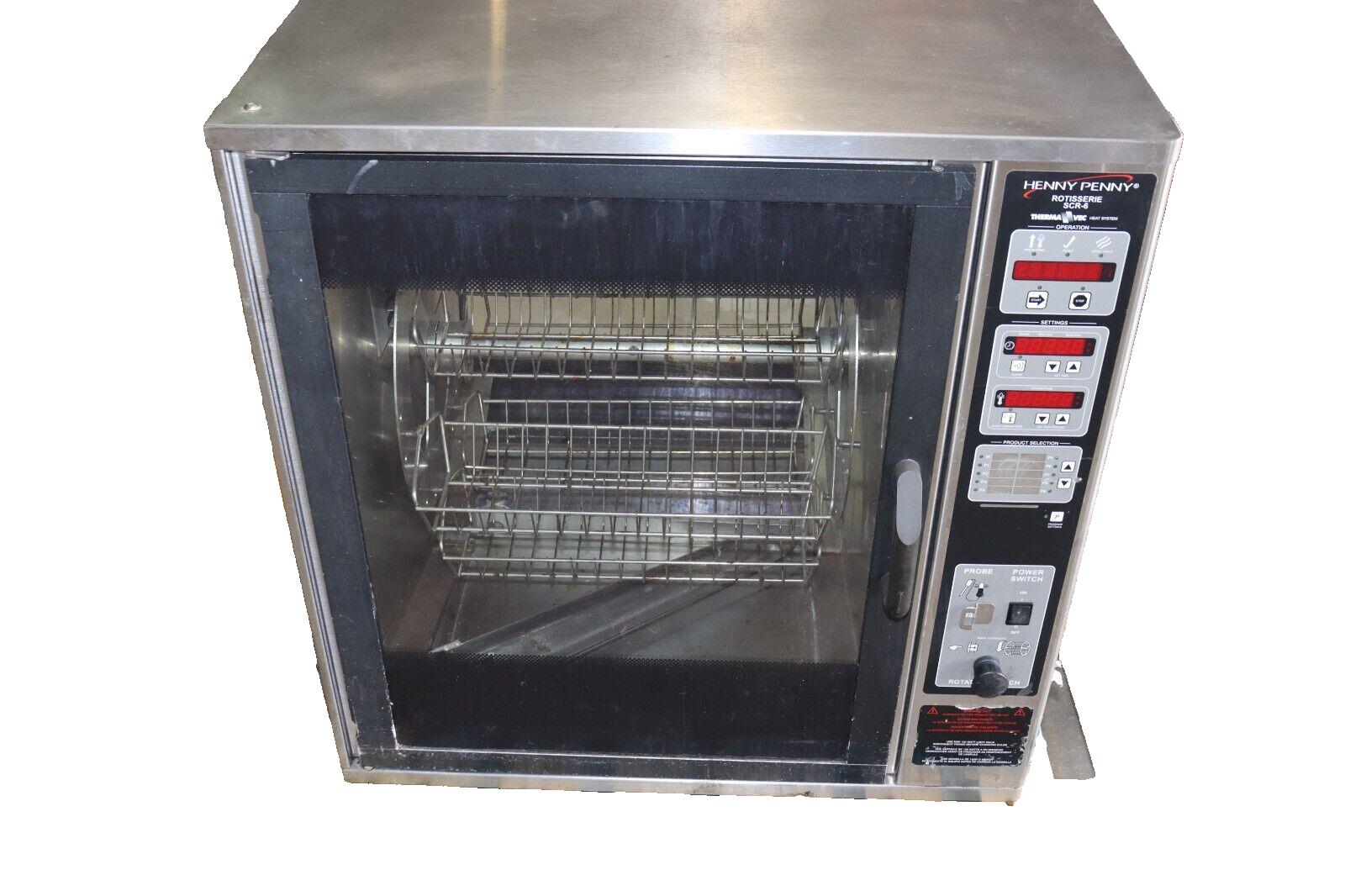 Henny Penny SCR-6 Electric Rotisserie, Countertop, Used, Includes Everything