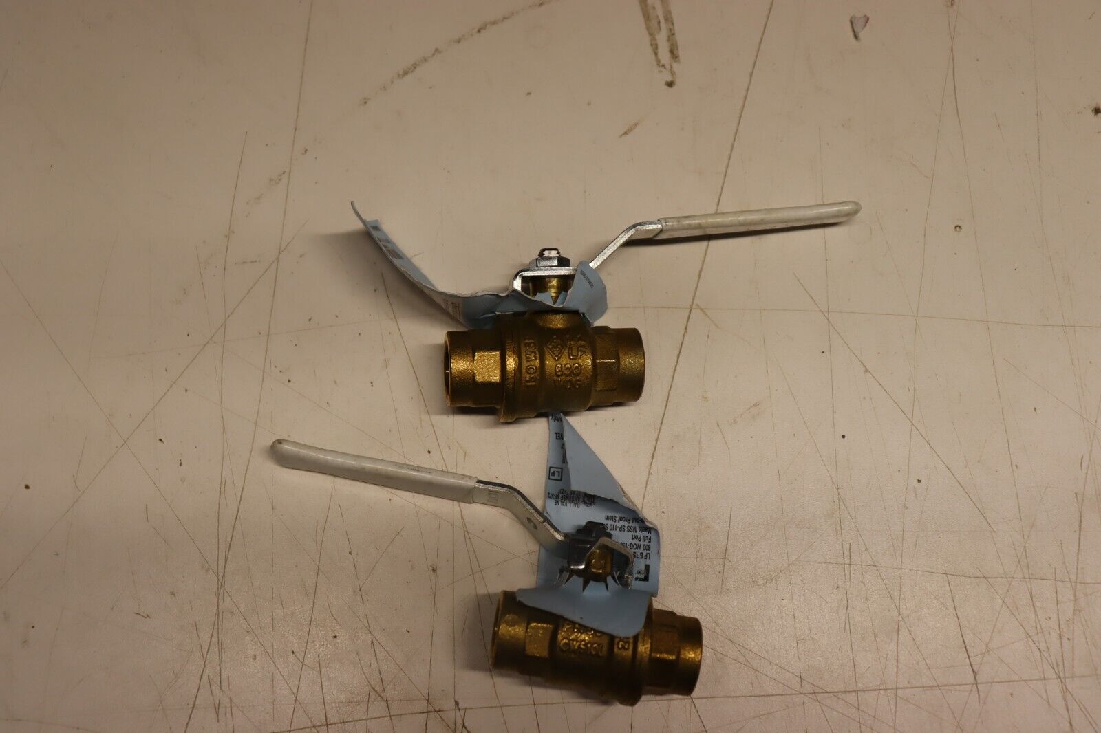 Brass Ball Valve Sweat On Full Port FNW 1/2 Inch x 1.22 Inch W x 2.4 Inchs H FNWX416D