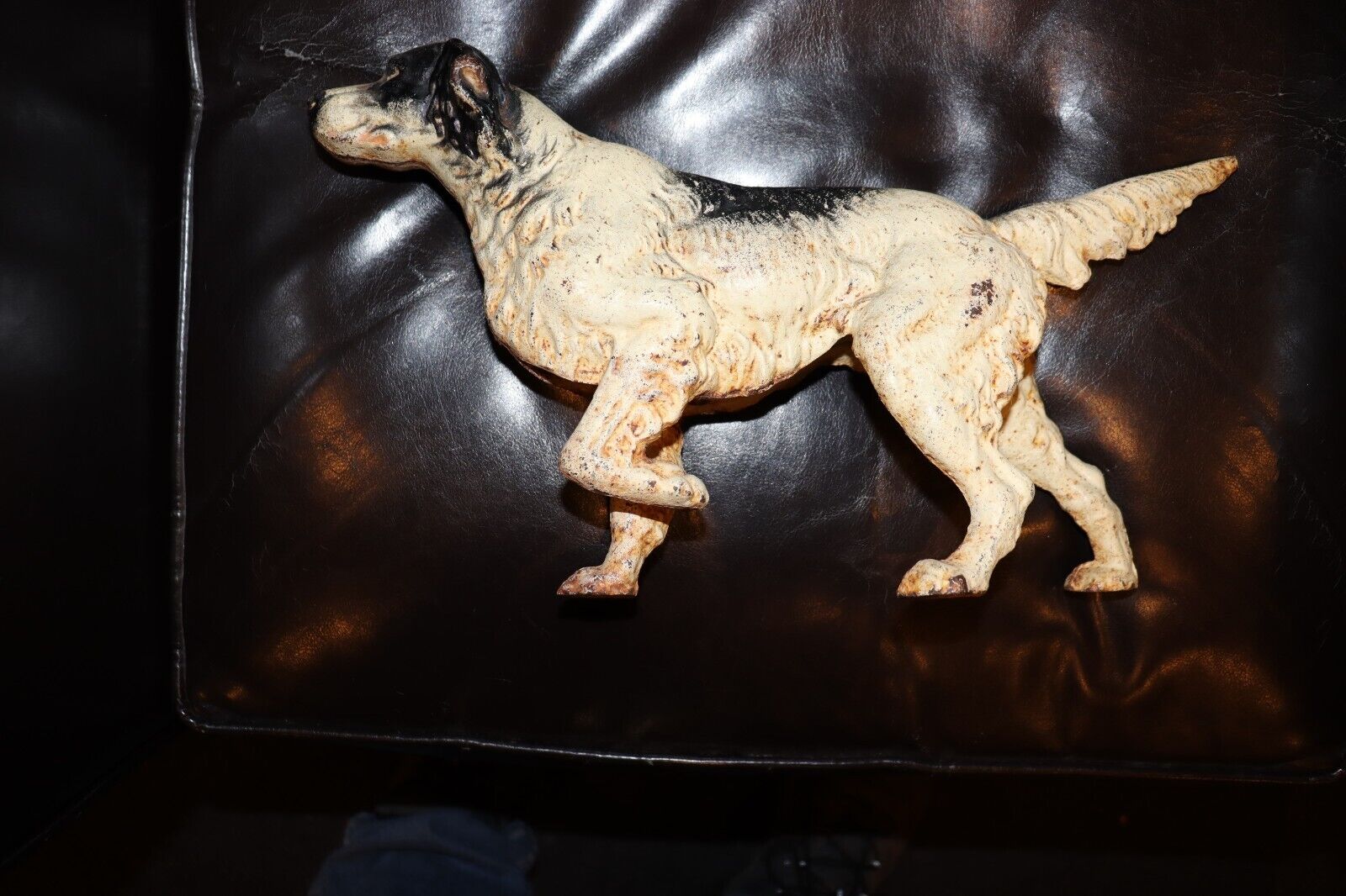 Vintage dog door stopper hotsell