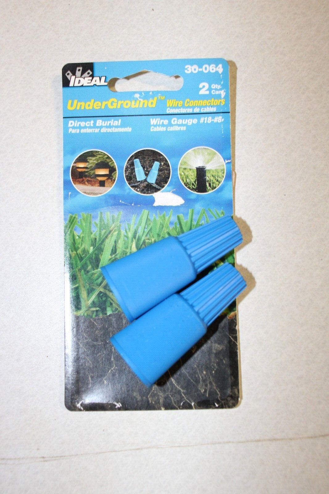 2 Pack Wire Connectors Ideal UnderGround 30-064 Direct Burial Gauge 18-8 - Northside Material Brokers