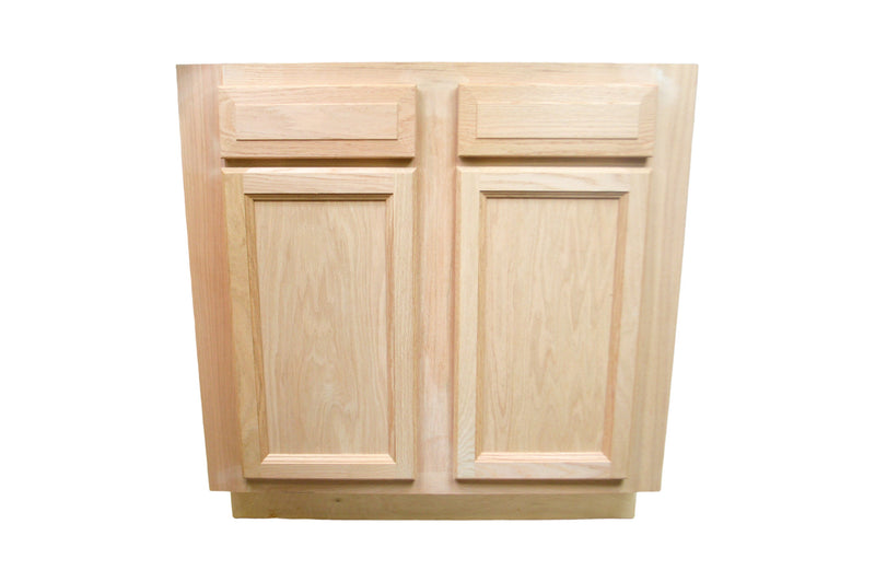 Base Cabinet in Unfinished Oak