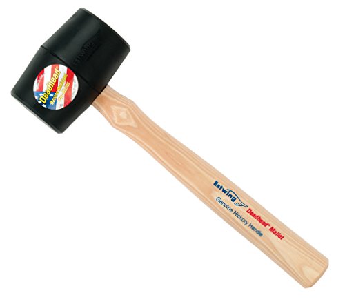 Estwing Deadhead Rubber Mallet - 12 oz Soft-Face Hammer