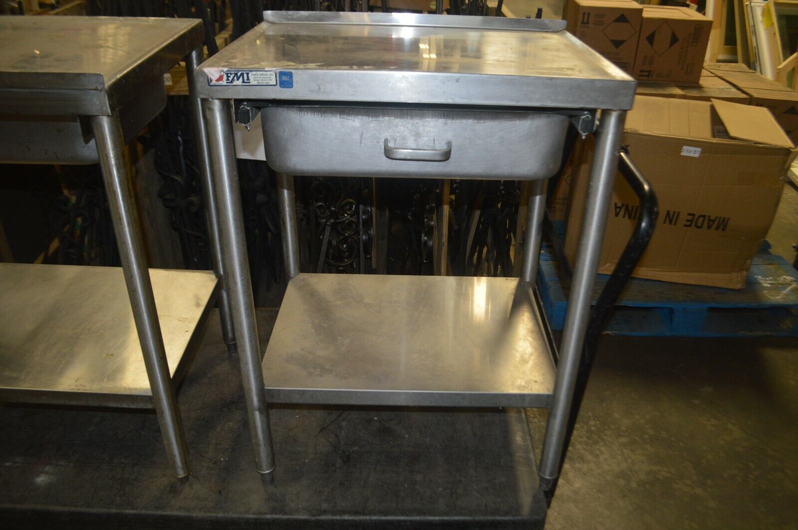 Stainless Steel Work Table w/ Drawers