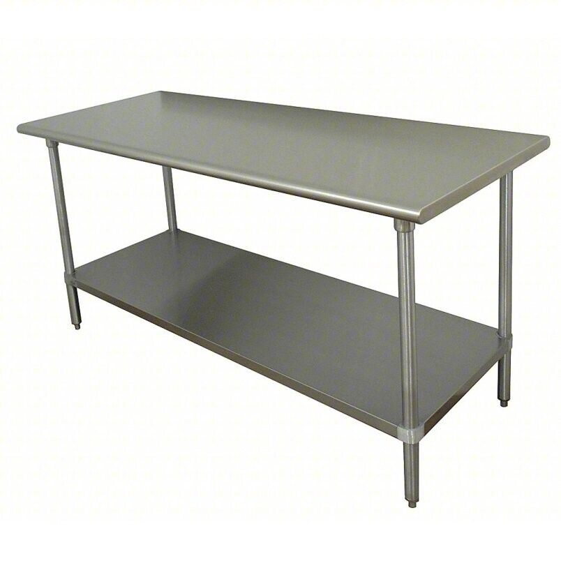 Stainless Steel Restaurant Commercial Work Prep Table Advance Tabco SS-365