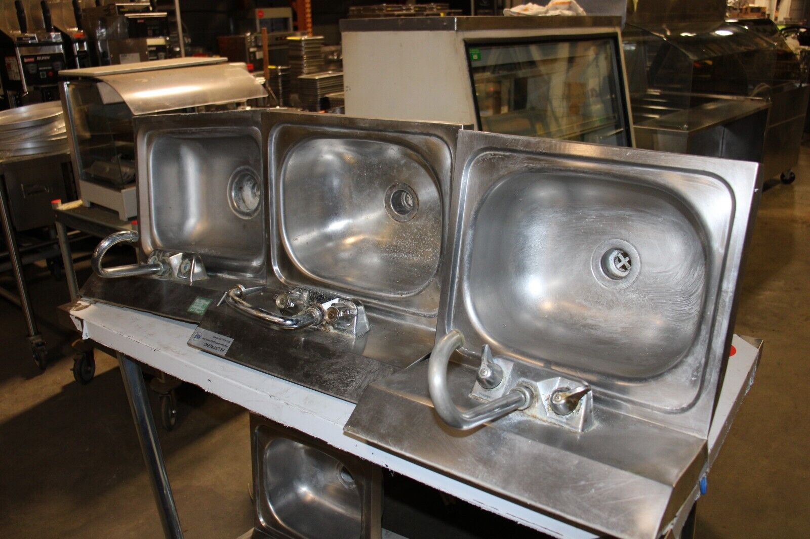 Hand Wash Station Sink Restuarant NSF