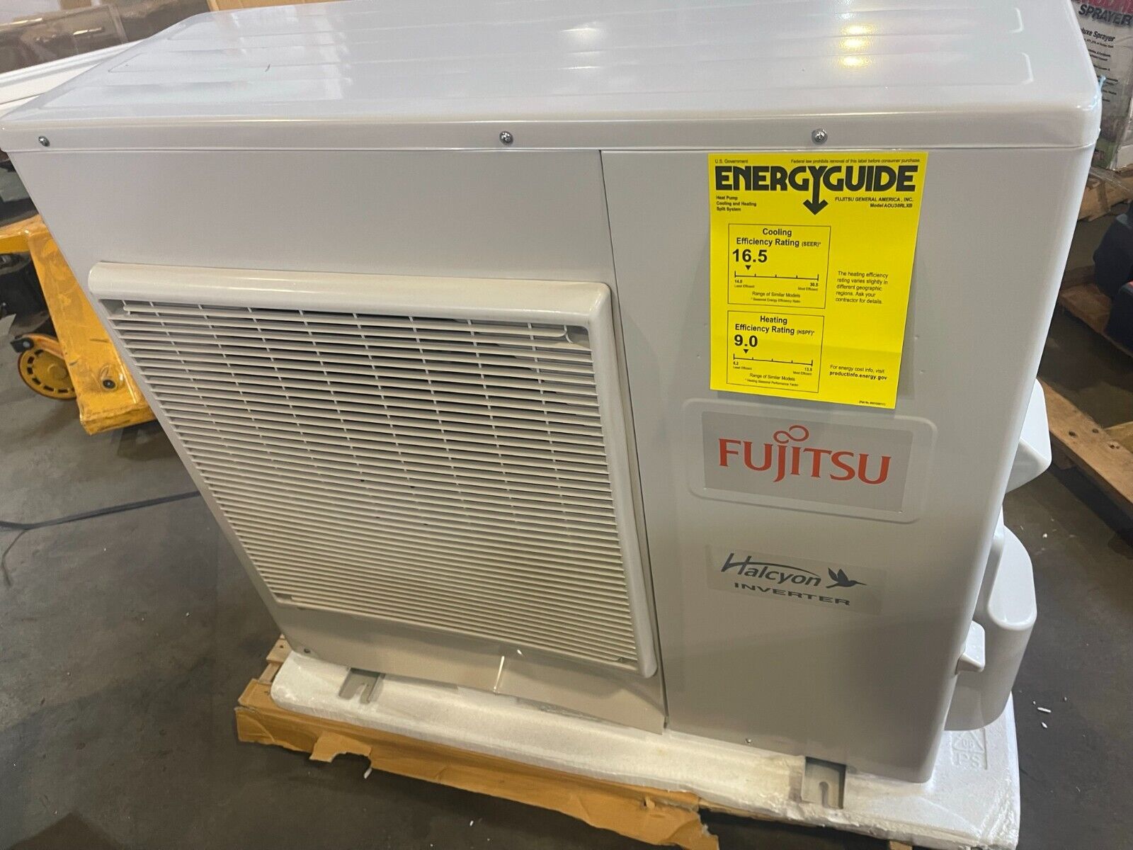 Mini Split Heat Pump Outdoor Fujitsu Halcyon AOU30RLXB 410A 2.5 Ton NO