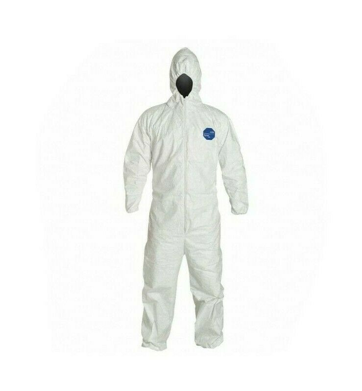 Dupont Tyvek 400 Coverall Size 2X Pack of 6