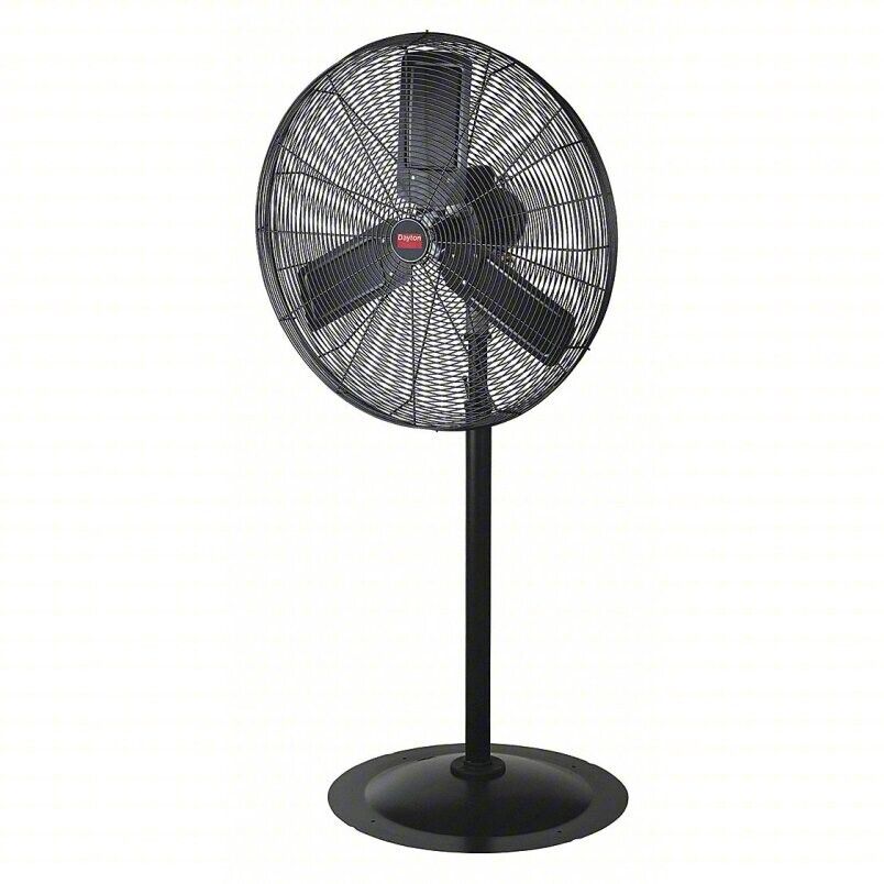 Pedestal Fan Light Duty Industrial DAYTON 2 SPEED OCCILLATING