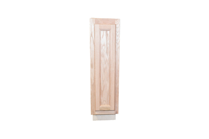 Base Cabinet in Unfinished Oak