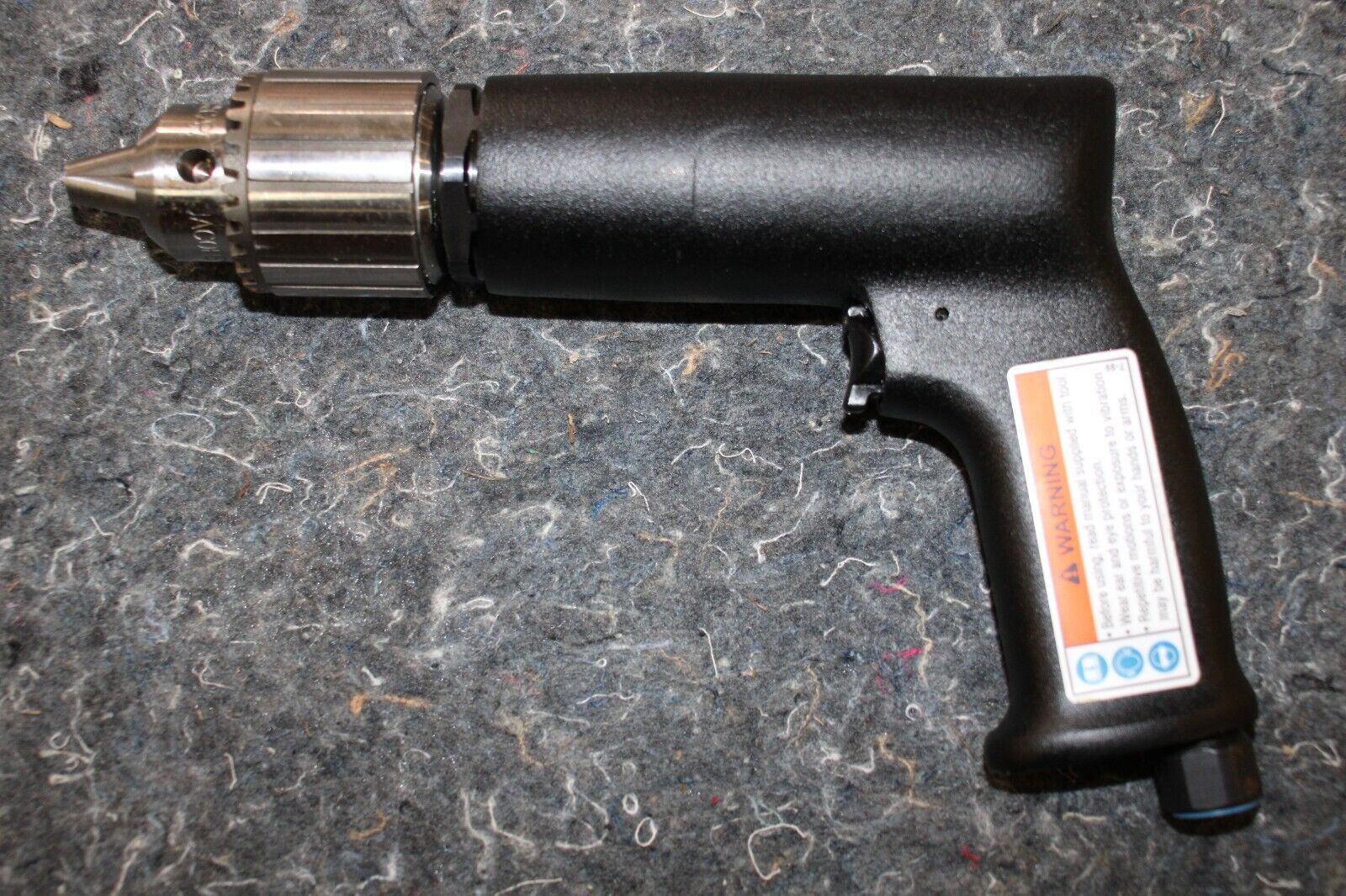 Air Drill with 1/2 Inch Chuck INGERSOLL RAND 728NA3JACOBS CHUCK 1/2 In 90 PSIG 6 - Northside Material Brokers