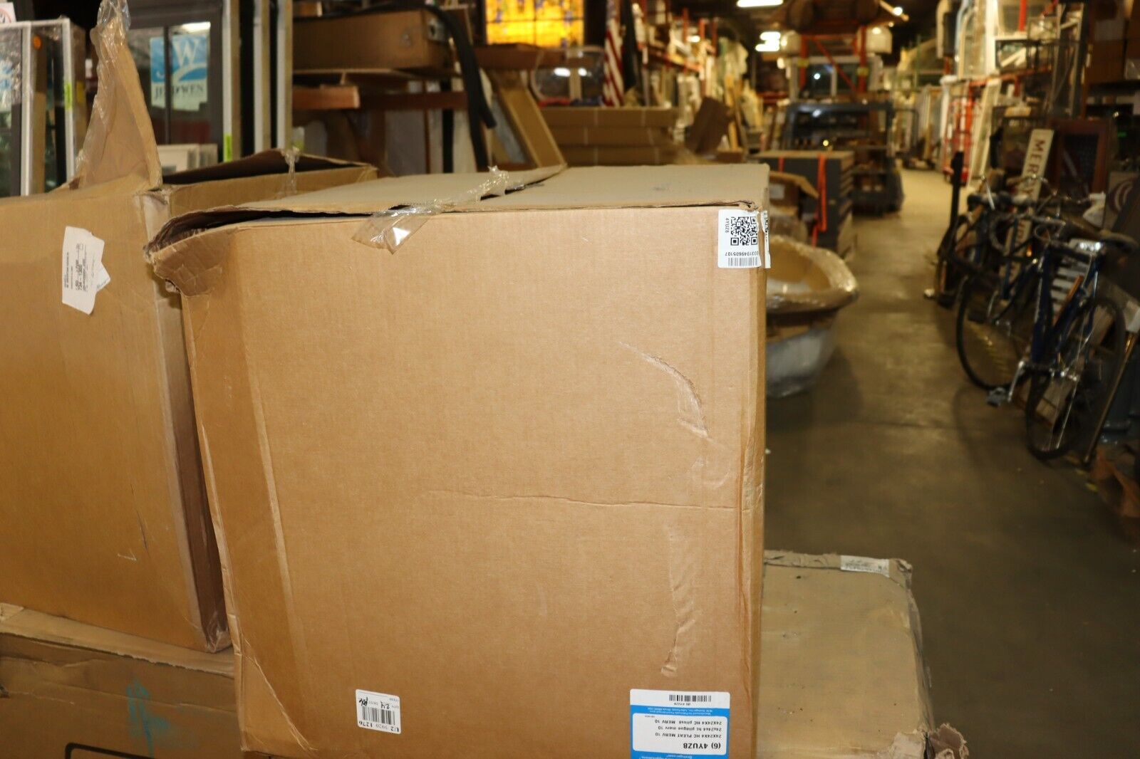 Air Filter Pleated 24 x 24 x 4 Air Handler Synthetic MERV 10 4YUZ8 Pack of 6 - Northside Material Brokers