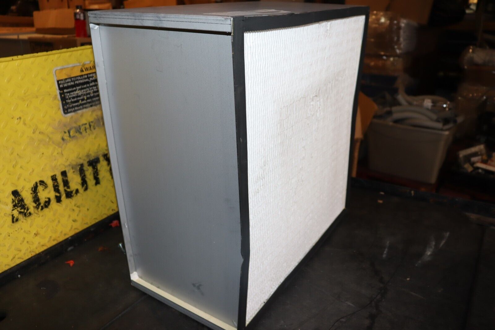 Air Handler 6B620 HEPA Air Filter: 24 in x 24 in x 12 in, Downstream Face - Northside Material Brokers