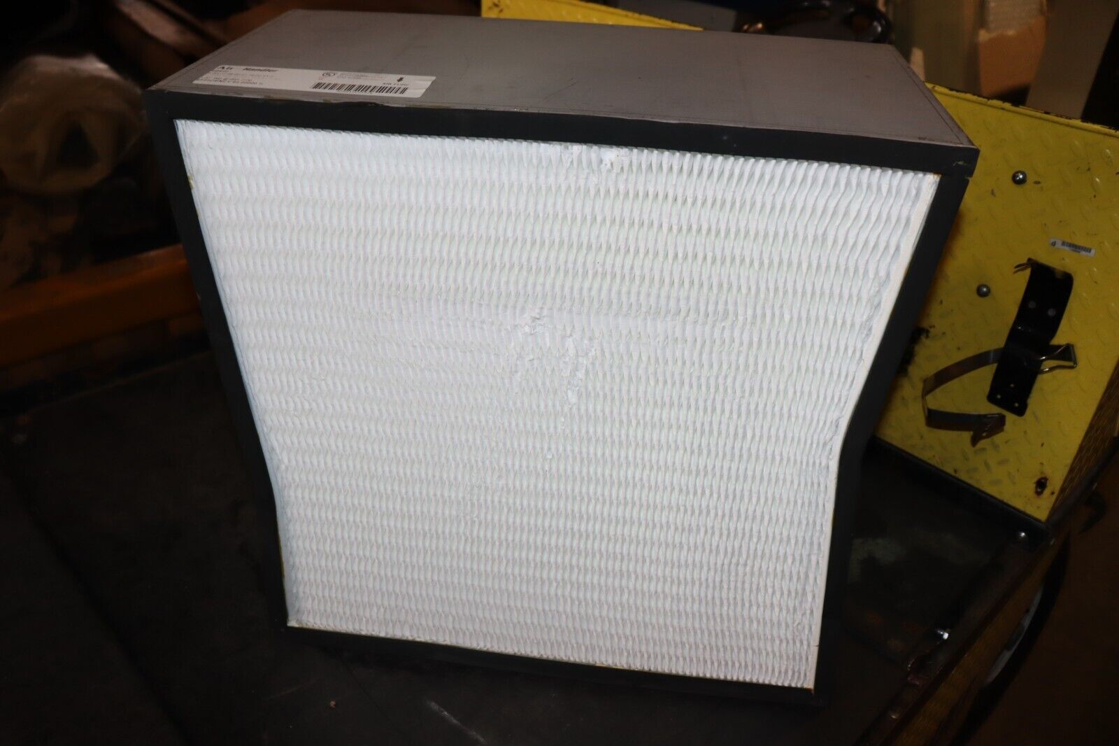 Air Handler 6B620 HEPA Air Filter: 24 in x 24 in x 12 in, Downstream Face - Northside Material Brokers