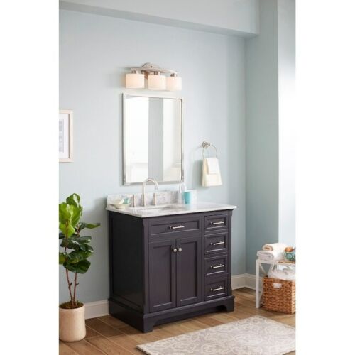 Allen + Roth Roveland 28 x 36 Rectangular Wall Mirror - Northside Material Brokers