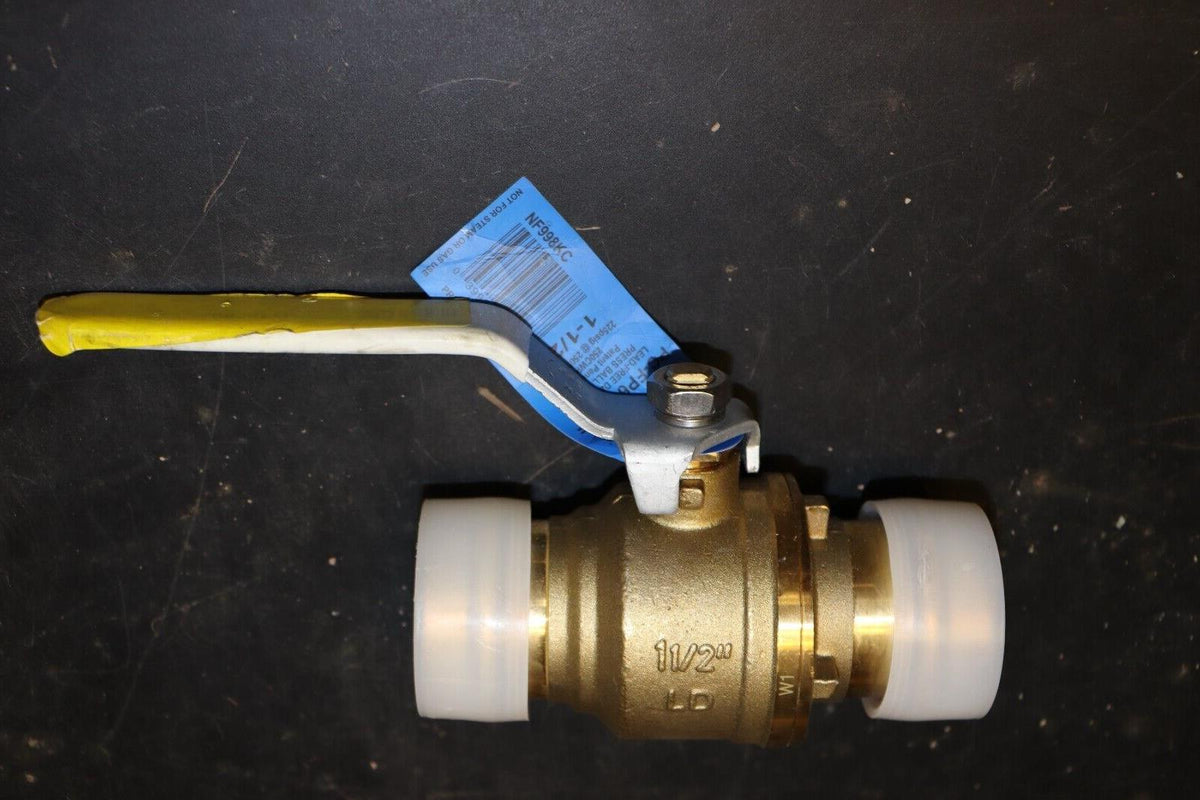 Ball Valve 1 1/2 Inch NIBCO PC-FP600A-LF Lead Free Brass NF998KC - Northside Material Brokers