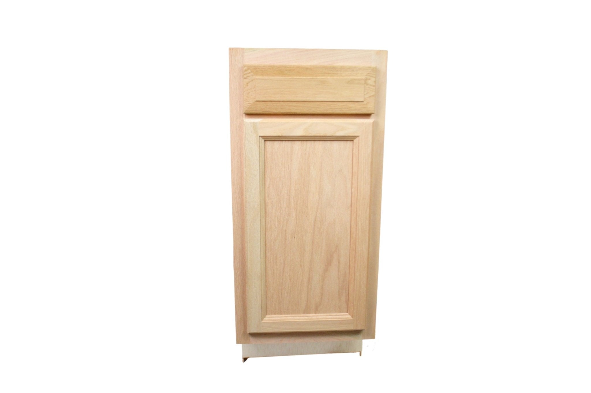 Base Cabinet in Unfinished Oak