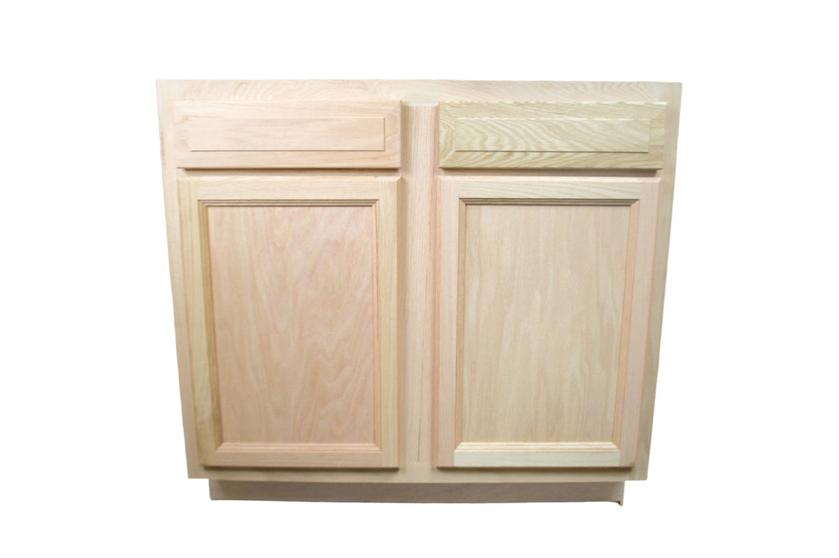Base Cabinet in Unfinished Oak - Northside Material Brokers