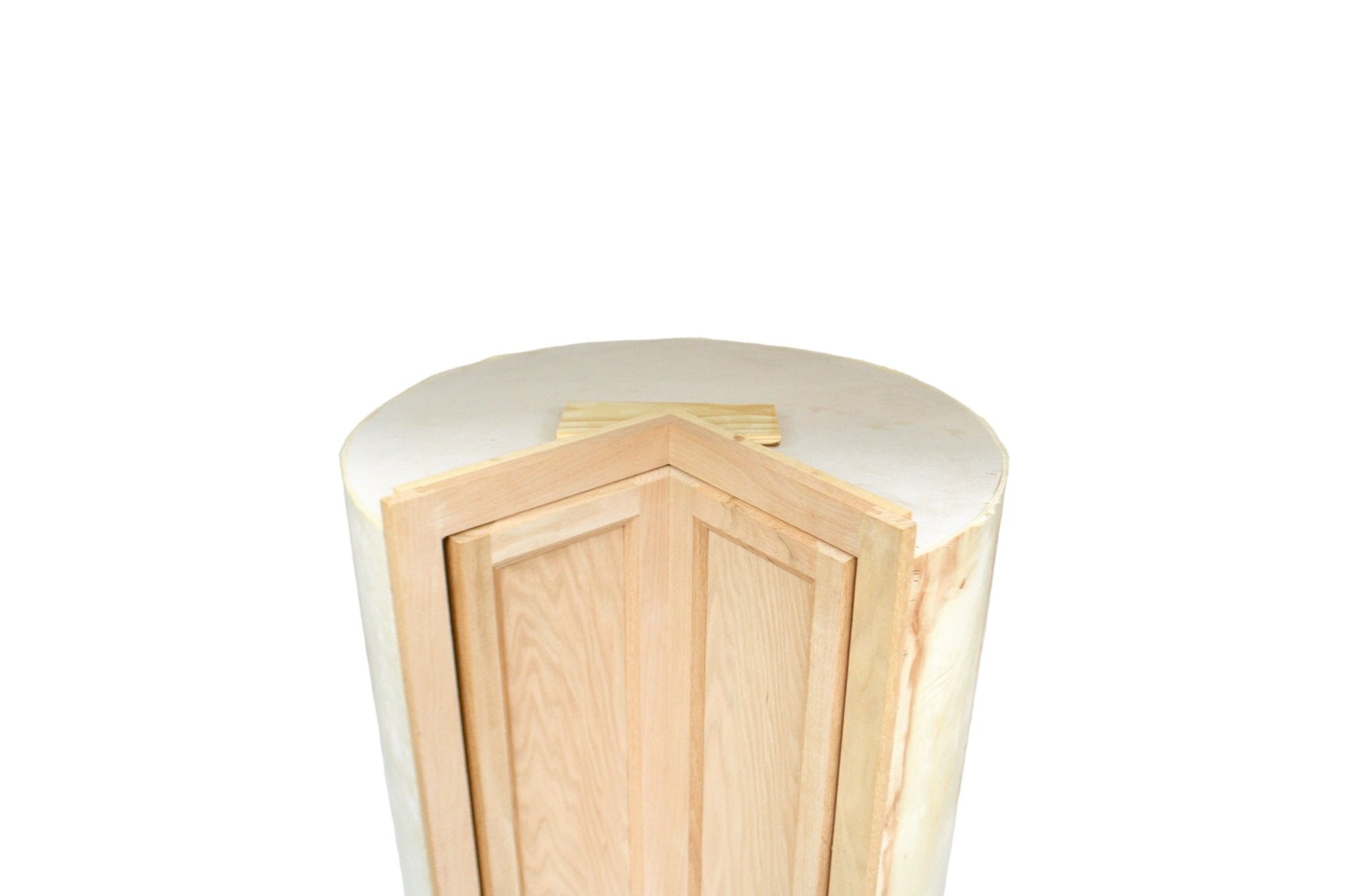 Base Lazy Susan 36 Inch in Unfinished Oak - Northside Material Brokers