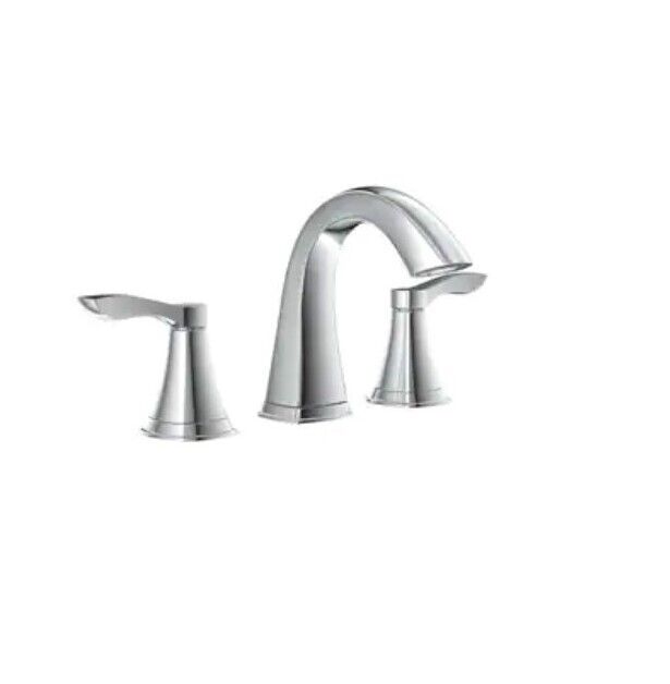 Bath Faucet Widespread Two Handle Proflo Cassadore PFWSC2960CP Polished Chrome - Northside Material Brokers