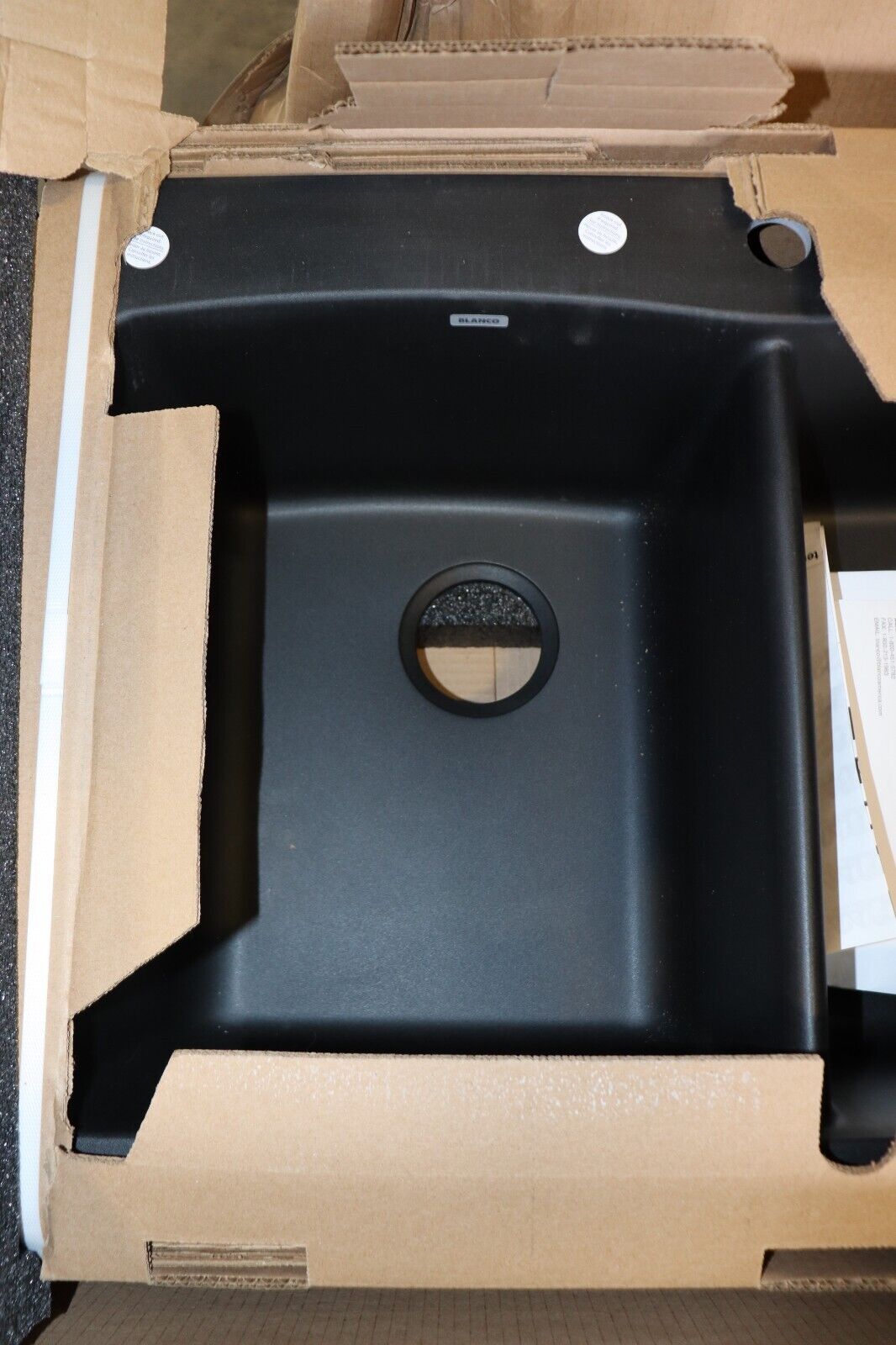 Blanco 440221 Diamond 33" Drop-In or Undermount Double Basin - Black - Northside Material Brokers