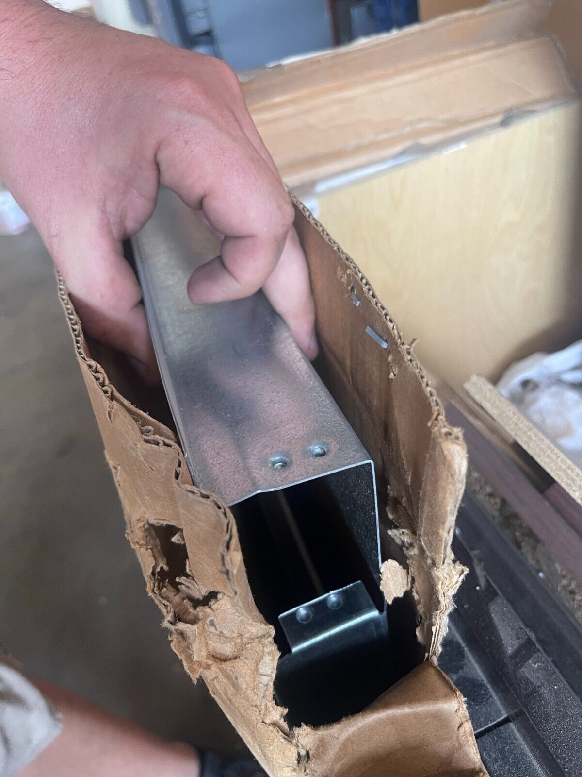 Ceiling Roof Backdraft Dampers For 36 in Fan 37x37x2 - Northside Material Brokers