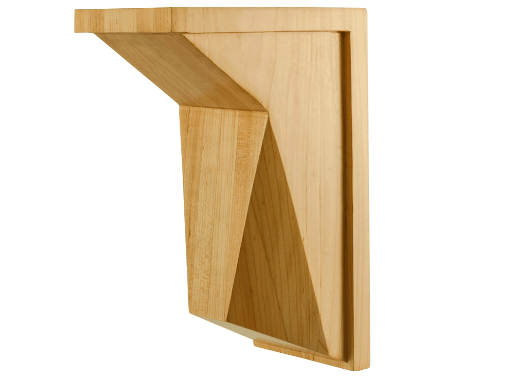 Corbel with Beveled Edge Styling, 12" H x 5" W x 8" D COR35-3-HMP - Northside Material Brokers