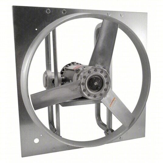 Dayton 10E007 Panel Exhaust Fan 3 Phase 208-230/460V AC 3 Blades - Northside Material Brokers