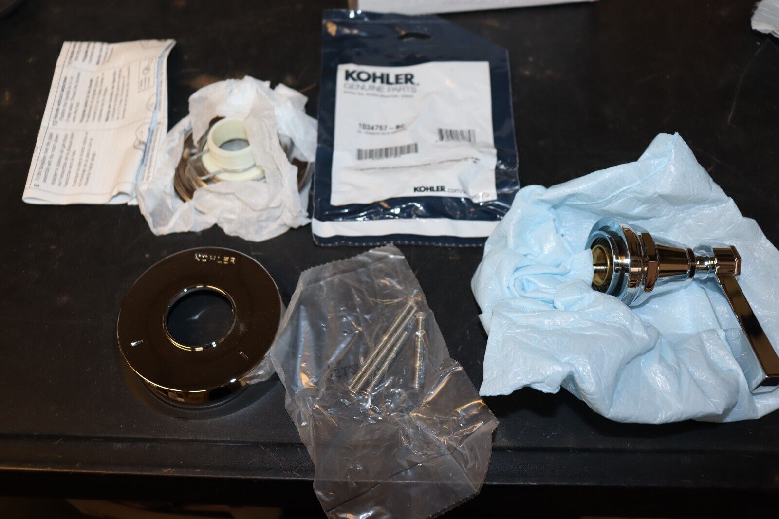 Diverter Valve Trim Kit Lever Handle KOHLER K-T97831-4-CP Chrome - Northside Material Brokers