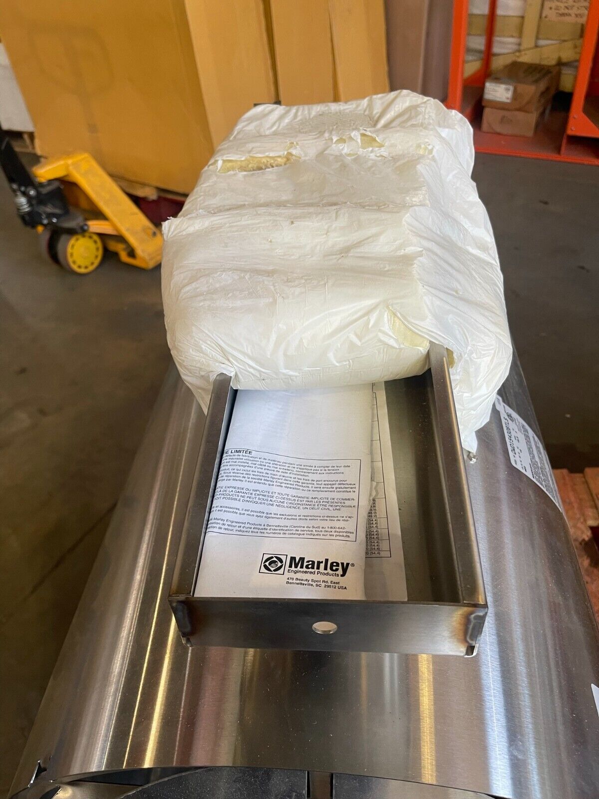 Electric Wall or Ceiling Heater 5 kW 3 Phase QMARK Washdown 480V AC - Northside Material Brokers