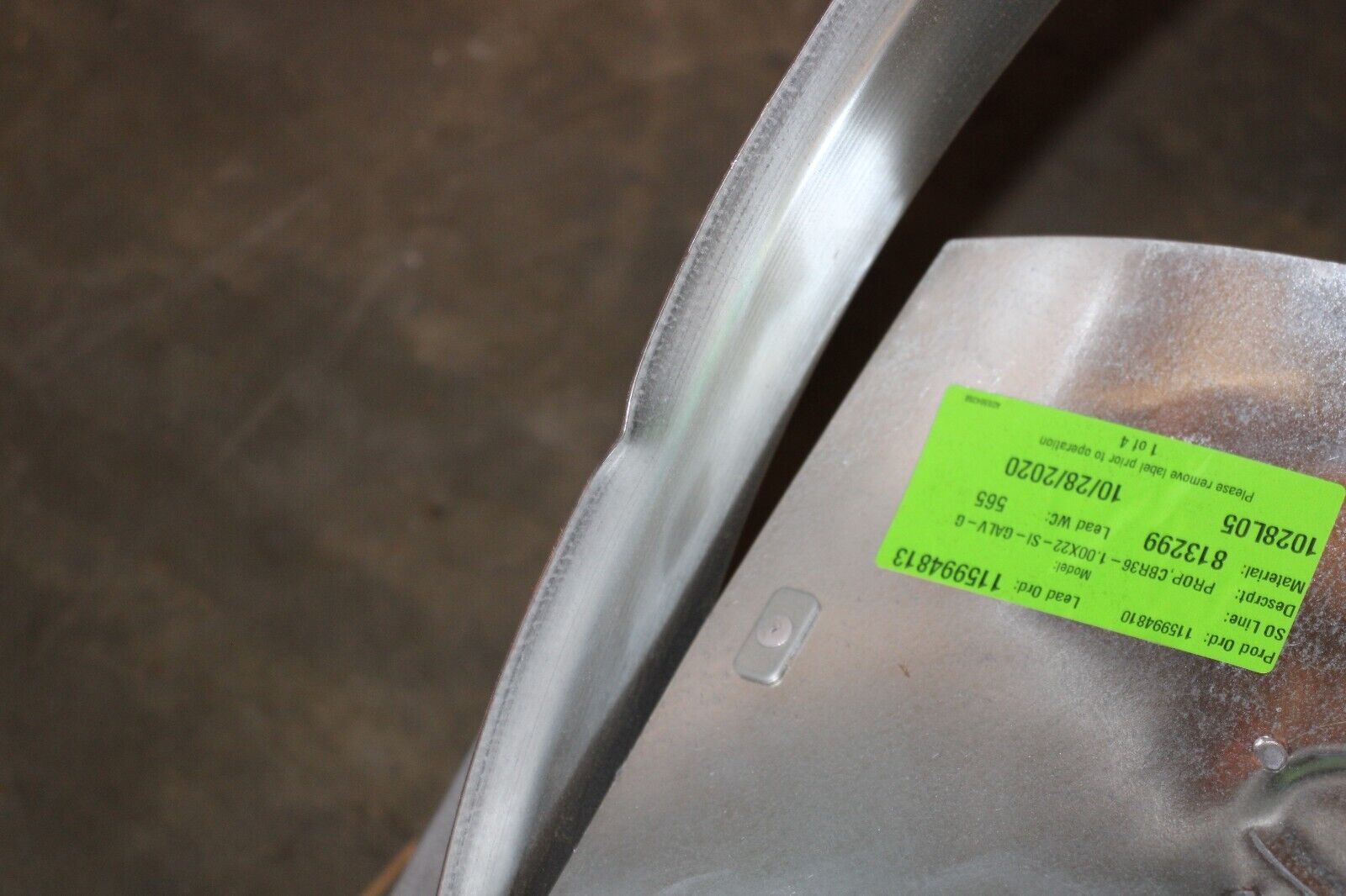 Exhaust Fan 36 Inch 19,000 CFM DAYTON 1AHA3 5 Blade - Northside Material Brokers