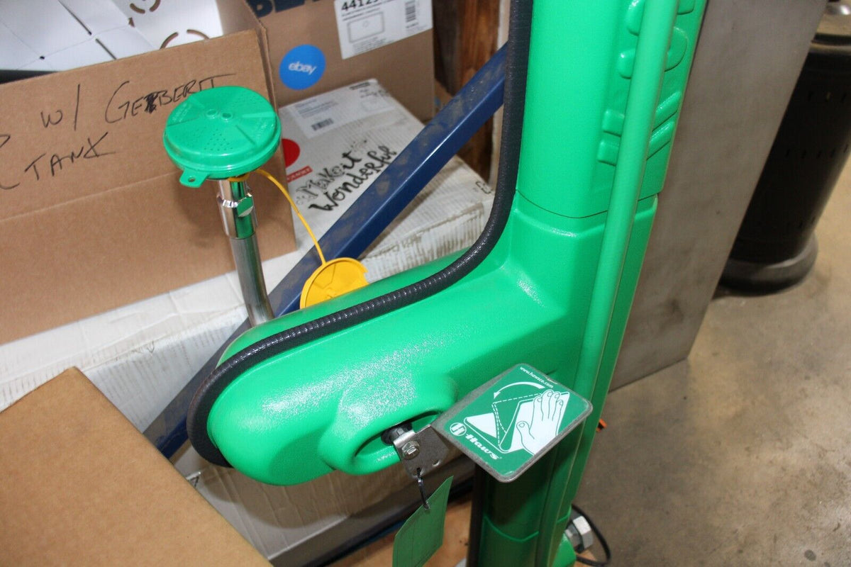 Haws Combo Safety Shower and Eye Wash Station 8300-8309 - Northside Material Brokers