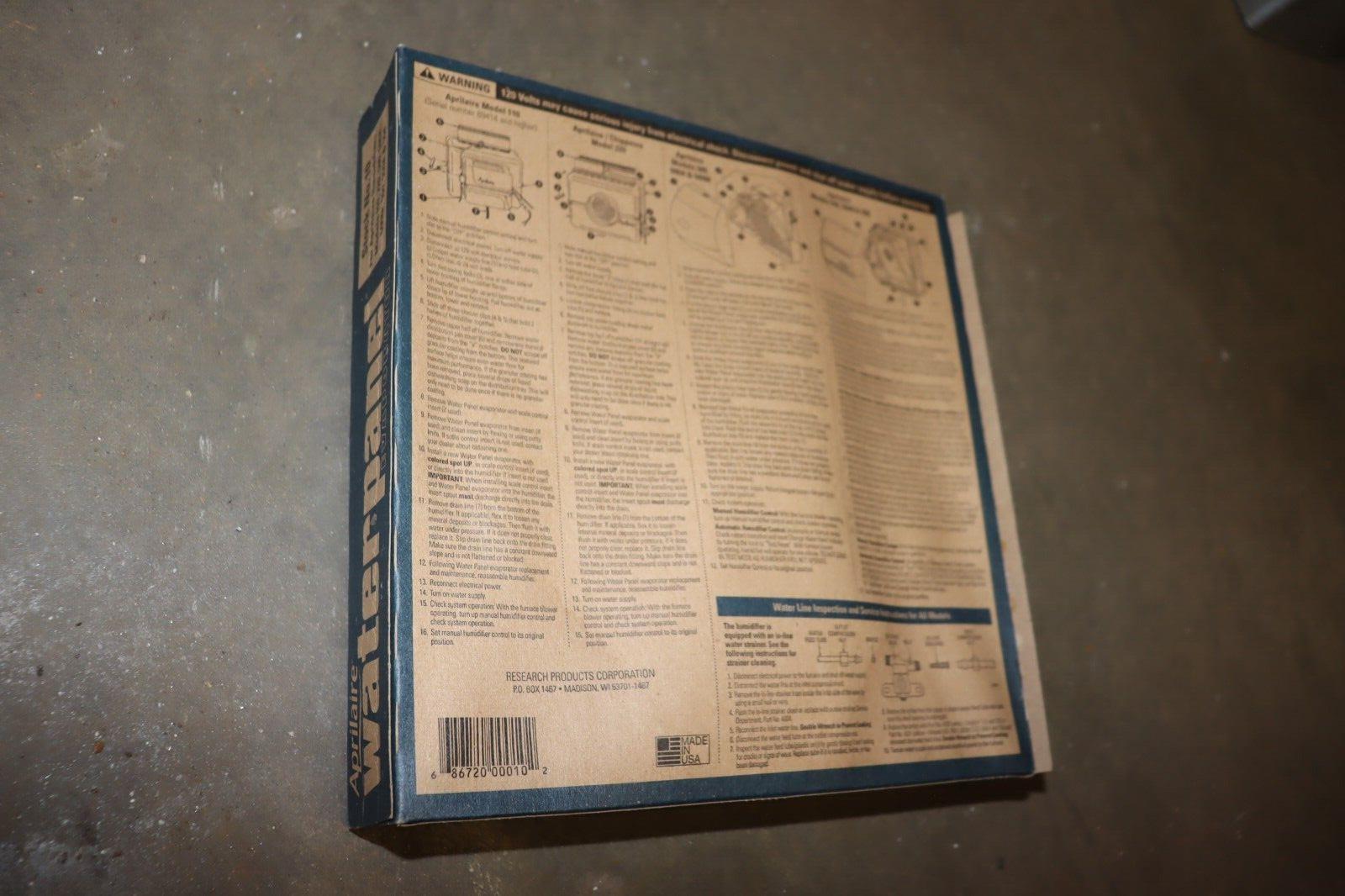 Humidifier Pad Aprilaire Water Panel Stock Number 10 Size 10 x 10 x 2 - Northside Material Brokers