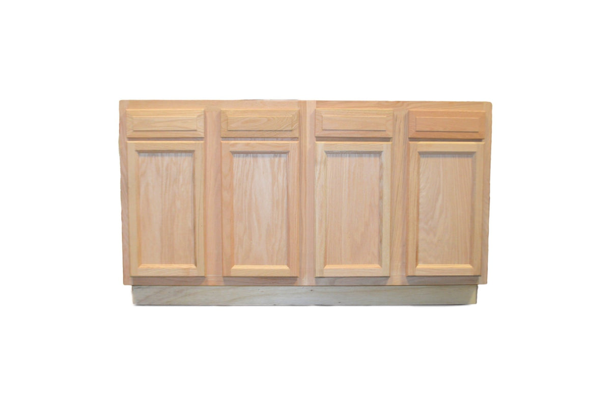 Island Cabinet in Unfinished Oak - Northside Material Brokers