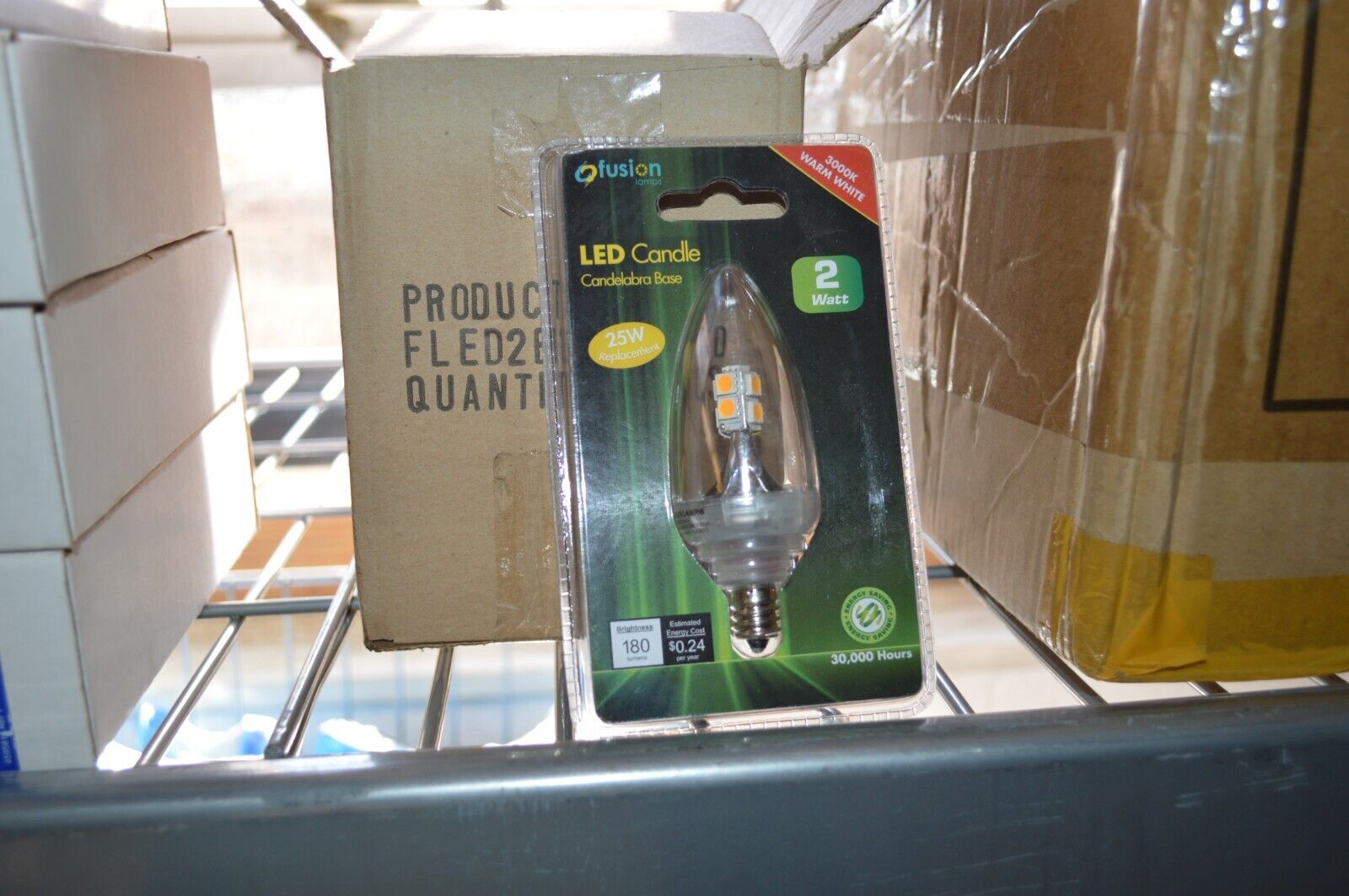 LED Candelabra Bulb - Northside Material Brokers