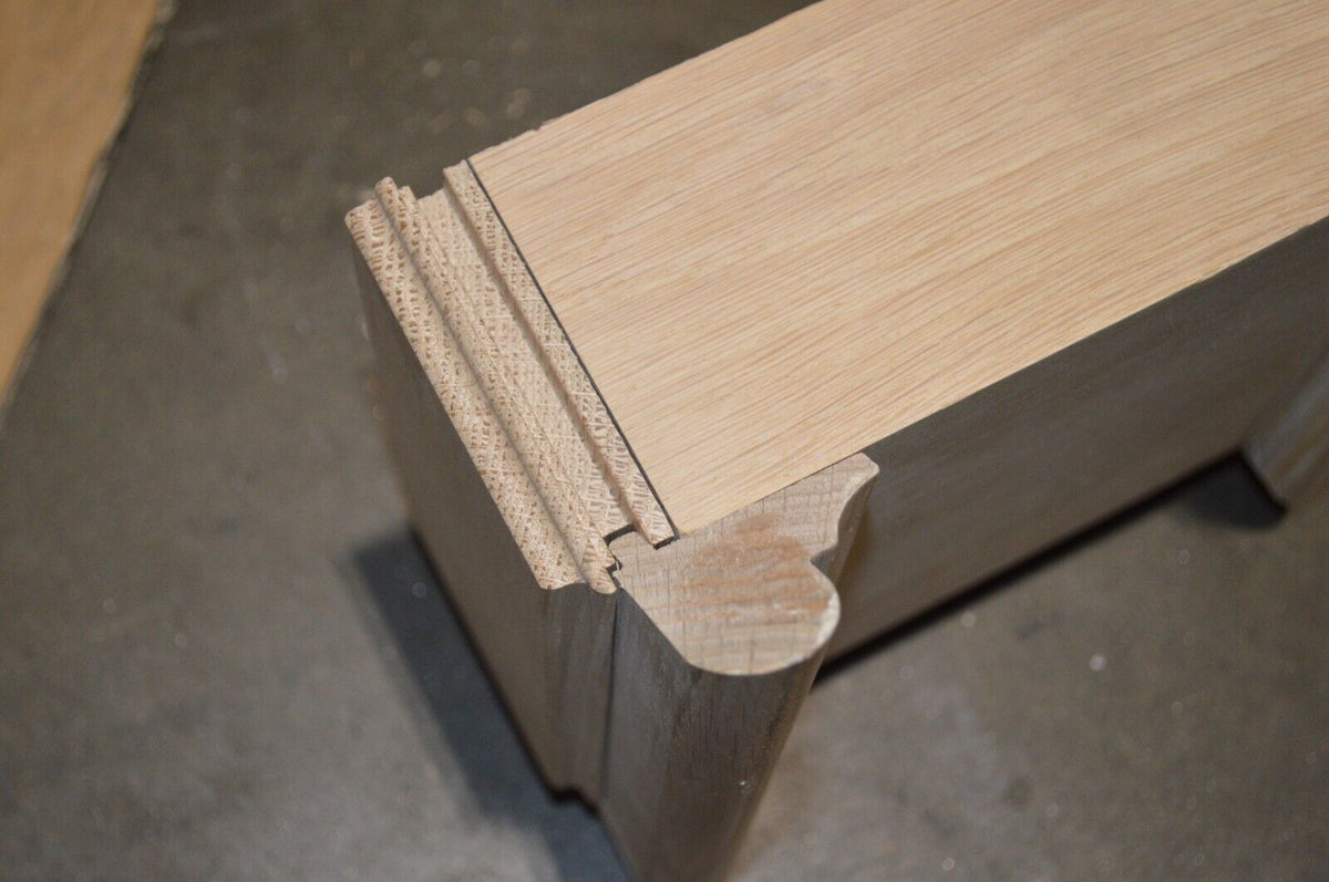 OAK BANISTER END CAPS / SPLIT POST / Termination Post - Northside Material Brokers
