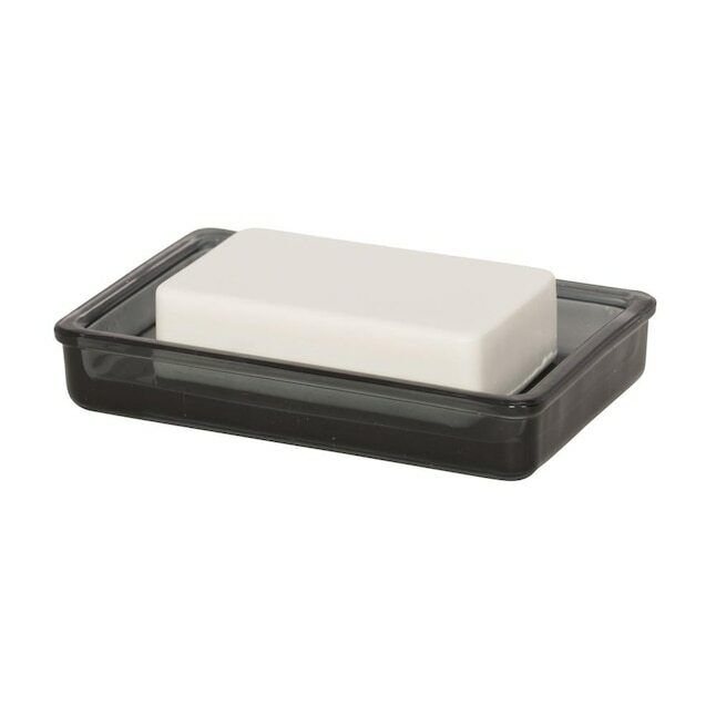 Pack of 4 Soap Dish Smoked Glass 912532 Kitchen or Bathroom - Northside Material Brokers