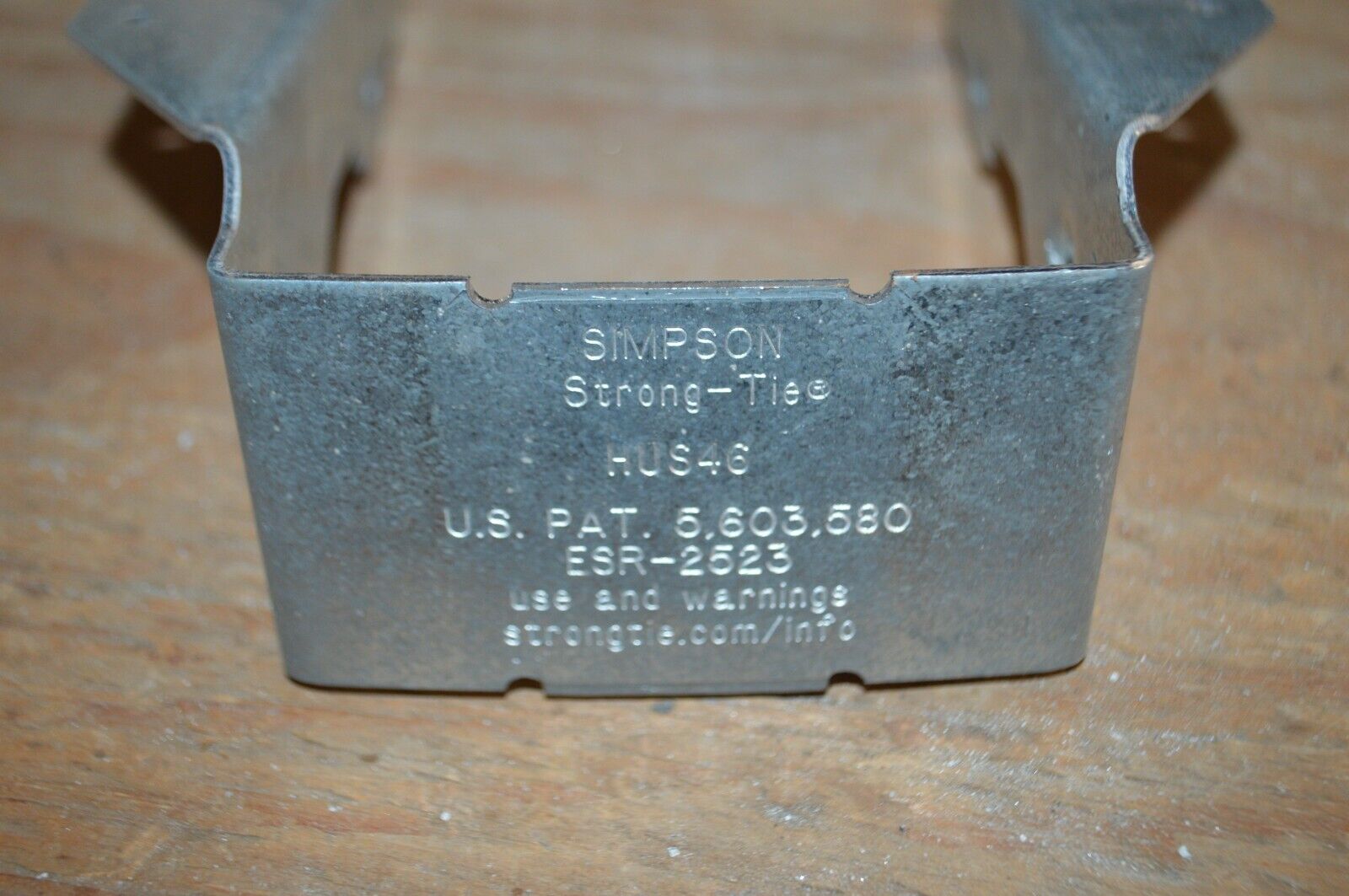 Pack of 5 Face Mount Joist Hanger Simpson NUS46 4-in x 6-in 18-Gauge G90 Galvanized - Northside Material Brokers