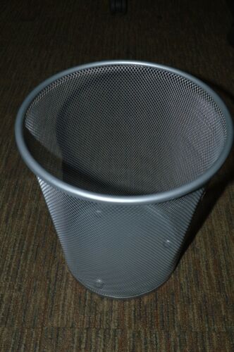 Pack of 6 Trash Can Wire Mesh Silver Giagni Home Office Bathroom 903331 - Northside Material Brokers