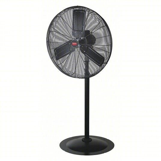 Pedestal Fan 24 Inch DAYTON 6ALE8D Light Duty Industrial - Northside Material Brokers