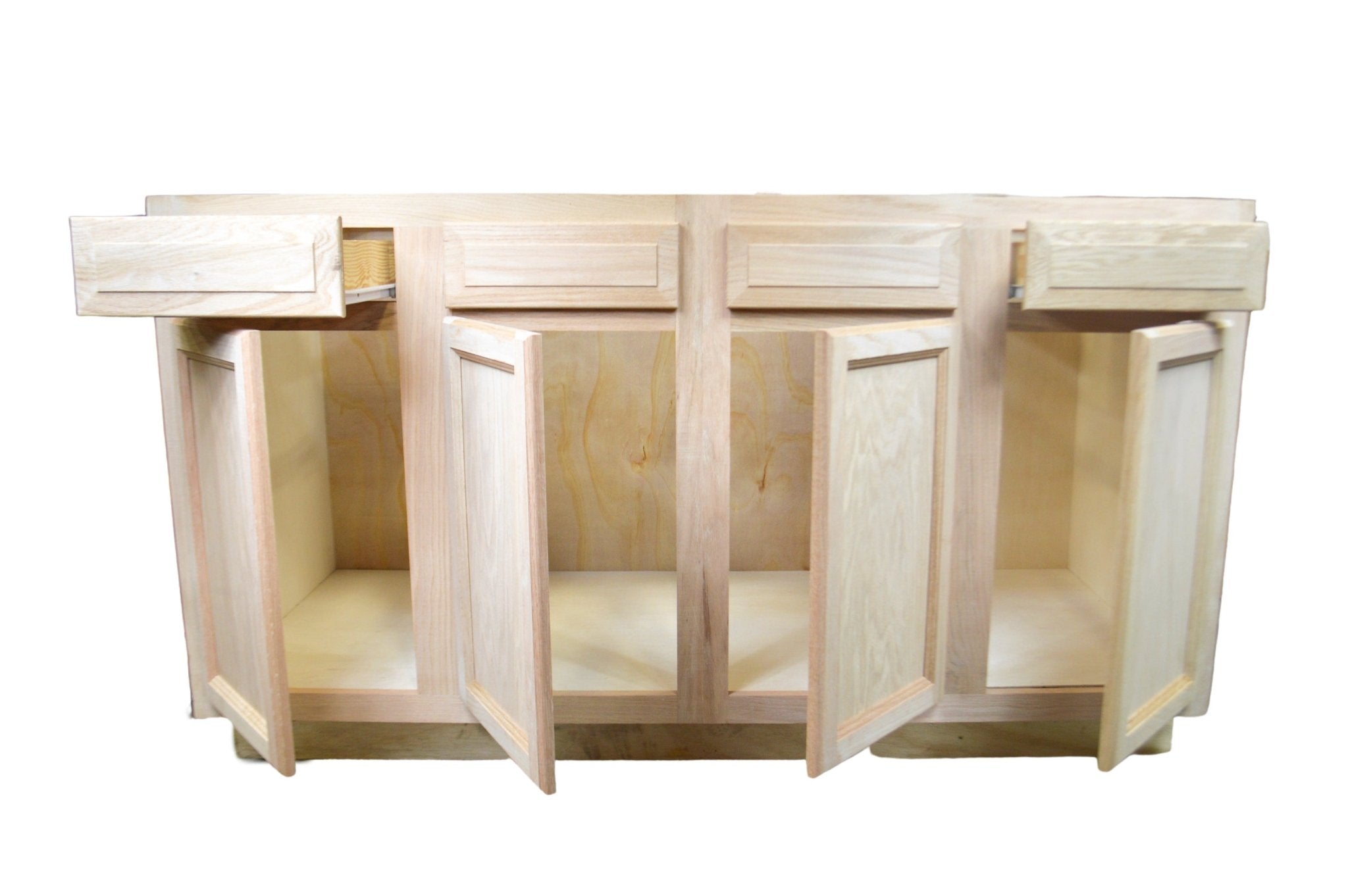 Sink Base Cabinet in Unfinished Oak - Northside Material Brokers