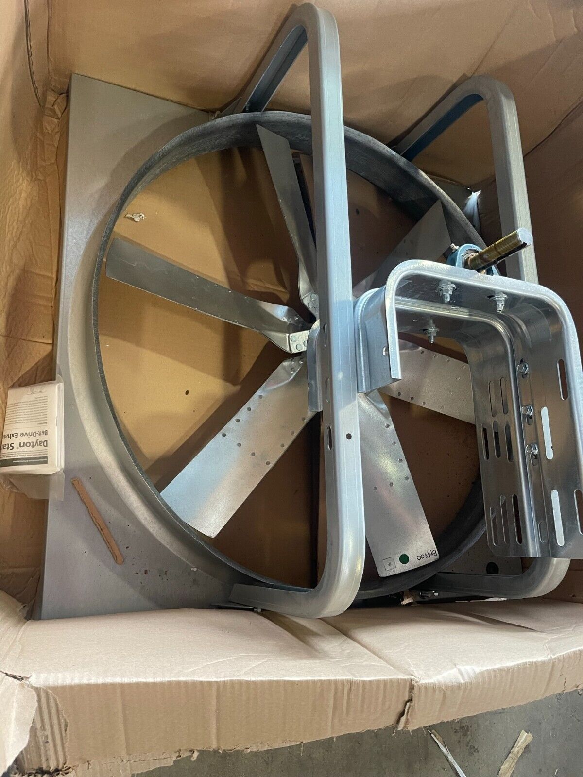 Supply Fan 36 Inch Unassembled Less Motor DAYTON 1WDC7 - Northside Material Brokers